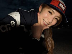 Reika Saiki Instagram - night running🏃‍♀🌃