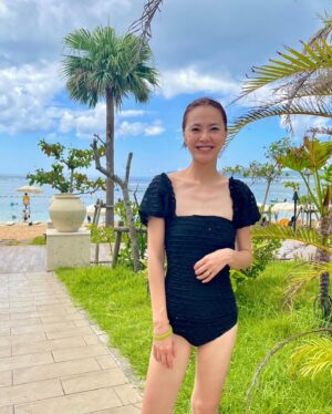 Reina Asami Instagram - 今回大活躍だった
@ayaaa0707 
✖︎
@oceanpacific_officialstore 
✖︎
@oshmans_japan 
のラッシュガード❣️

@fanfan_closet  の水着🏝️