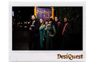 Rekha Shankar Instagram - Doing @desiquestshow was a true blast. I got to play an Auntie and it was incredibly fun being part of a campaign where that fit right in. I hope you give it a watch - it’s fun, funny, beautiful, and everyone looks really good???? Tune in for the LIVE PREMIERE, at 6p today on desiquest.com. 

Thank you to @thatbronzegirl @sandeepparikh @_schaubach_ for having me. Thank you to @samreich for introducing me to Sandeep. Thank you to @sweeetanj for letting me ask you Dnd and actor questions. Thank you to @omarnajamfilm for being extremely funny.

And I know my Aunties hate that I do so much Auntie commentary but it’s out of love (and fear)!
.
.
.
#desiquest #desi #southasian #ttrpg #dnd #jasminebhullar #bronze #dungeonsanddragons