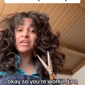 Rekha Shankar Instagram - “wrong” - every curly hair stylist 
.
.
.
#characters #comedy #curlyhair #curlyhaircut #rekhashankar #collegehumor