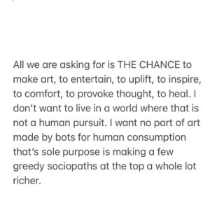 Renée Felice Smith Instagram - sending this out into the void. STAY STRONG 👊 @sagaftra Comprehensive AI protection or NO DEAL. There will be no “next time”. 
#insolidarity #sagaftrastrike

@officialfrandrescher @thesherylleeralph @duncanci @lisaannwalter @thesherylleeralph @francesfisher @seanastin @saraheramos @shaan_sharma

[I misspelled “whiny” and forgot a comma. Forgive me, I’m enraged at the state of things (as we all are) and trying to make whatever impact I can.]