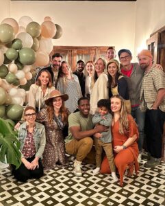 Renée Felice Smith Instagram - Such F U N celebrating our dear friends @ms.jenny_penny & @mangoman and their growing lil 🐣💫💕
