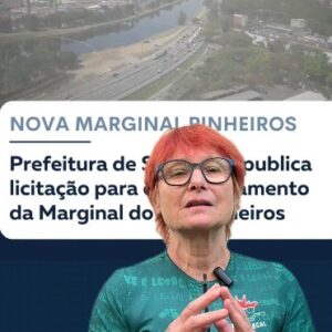 Renata Falzoni Instagram - MAIS ASFALTO? SOCORRO! 😠⚠️🚨
A Prefeitura de São Paulo pretende lançar uma licitação para o prolongamento do asfalto da Marginal Pinheiros, em sua parte mais ao sul. A ideia contraria não só as leis, mas todo o critério de sustentabilidade na região. Assine o abaixo assinado contra essa licitação. Link na bio.@bikezonasul @parque_linear_rio_jurubatuba #mobilidade #sp #transito #carro #motorista #segurança #respeito