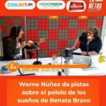 Renata Bravo Instagram – En nuestro matinal #DesayunoDeCampeones 🥐🏆 @elwerne dejó entrever algunas pistas sobre el misterioso pololo con el que @renata_bravo_ sueña en sus noches. ¿Quién será el afortunado? 🤔

#Pololo #Amor #Sueños #LaMetro #MeVoyALaMetro