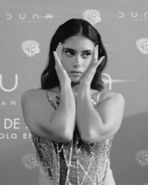 Renata Vaca Instagram - Soñada @dunemovie 

—————————————————

Gracias @steponfashion @alan.lc_ 💘
@zapateriasmexico ✨
@mariaximenavestidos 🧚🏼‍♂️
@liriajewels 🪽
@pureandb 💕
@asgardh 💎