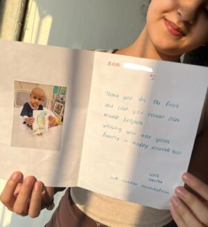 Renaye Tejani Instagram - Thank you to everyone who ordered and supported our collaboration with @cuddlesfoundation for #ChildhoodCancerAwareness month! 🧡 The card they sent across is absolutely adorable, thought we’ll share it with all of you!✨