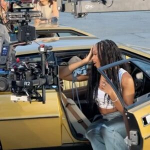 Renée Downer Instagram - Been a bad girl⭐️ Walk Like This music video out now🥰