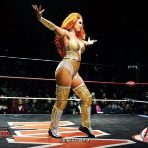 Renee Michelle Instagram - Debutando en Tijuana, México. Fue un momento tan emocionante en AAA y conocer a los fans. Gracias. 💋💛

#AAA #tijuana #méxico #debut #luchalibre #mexico #winter #2024 wrestling #prowrestling #emw #munipalauditorium #february #febrero