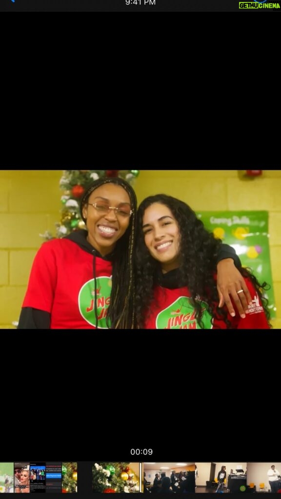 Renee Montgomery Instagram - Our first annual @rmfnonprofit Jingle Jam 🎄was way more than I could’ve hoped for. We threw a talent competition at the @warrickdunn BGCA on my birthday 🥳 (I never really celebrate my bday so decided to throw a RMF event this year) The Talent and energy was🔋🔋🔋 We had @mrtonyterry @sirenagrace_ and @_thamarvelous1 as judges and @djnightrider holding it down on the 🎙️ 🎶 This event was big for me because I just joined the national @bgca_clubs board to turn up for the kids on a larger scale. Thank you as always to my RMF team and also @wcto24_ for pulling everything together #MomentsEqualMomentum 🙏🏾