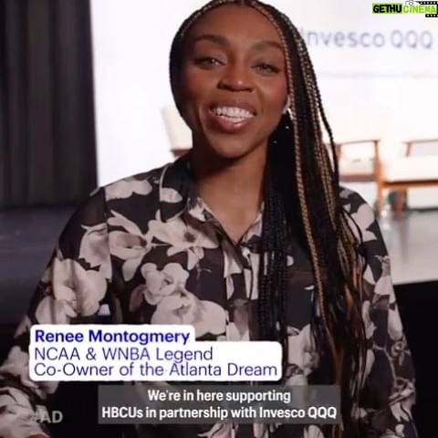 Renee Montgomery Instagram - It was amazing connecting with the Atlanta HBCU community at HBCU AccessFest with #InvescoQQQ. Open and honest conversations about financial experiences, and free resources like Invesco QQQ’s #HowNottoSuckatMooney, are so important to empower the next generation to achieve their financial goals. #InvescoQQQBrandPartner 📋 @invescous