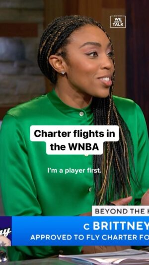 Renee Montgomery Instagram - @reneemontgomery on charter flights and the growth of the WNBA. 

#wnba #sportstalk #basketball #womeninsports #sports #sportsreels