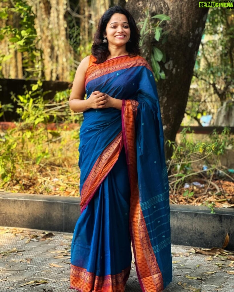 Renjini Kunju Instagram - “Believe in yourself and all that you are. Know that there is something inside you that is greater than any obstacle “ “Happy Women’s Day to all the incredible women out there!🤗🤗🤗 saree @noolstories #womensday #2024#