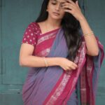 Reshma Venkatesh Instagram - 🌝🍃 📸✨@gowtham__rajendran 🥻🌻@yoshnasbyela 🕊✨@arunprajeethm