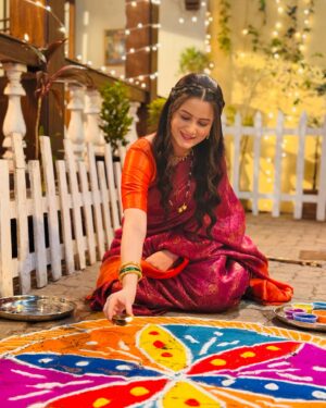 Revati Lele Instagram - Real and Reel Diwali 🪔💕