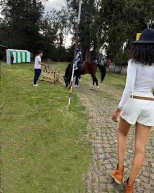 Rgat Afewerki Ybrah Instagram - Horses, elegance, and excellence come together at the grand equestrian event hosted by the Embassy of France in Ethiopia. #InternationalEquestrianEvent #RidingCompetition