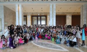 Rgat Afewerki Ybrah Instagram - 112 Miss World representatives join hands for International Women’s Day 
112 women from around the world representing their countries have come together to celebrate International Women’s Day with a simple message. ‘Today we stand together to celebrate incredible women from around the world and lend our collective voice to ‘inspire Inclusion’, break down barriers and create a truly gender inclusive society.’ #missworld #71mw #missworld71 #IWD2024  #InspireInclusion #BWAP #beautywithapurpose #india