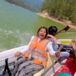 Rhema Ashok Instagram - The world is filled with adventure - all you have to do is find it and I’ve found one 🔥 🔹Suggestion no: 1 If you guys are planning to visit Munnar, do experience this adventure boat ride at 📍Sun Moon valley boating center, Mettupatti dam. Munnar ♥️ Speed boat ride one of the best boat ride I’ve ever experienced. It’s safe and fun to enjoy with your family and friends 🤌🏻 #munnardiaries #mattupattidam #boatride #vacation #2024vacations