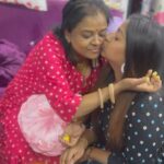 Rhema Ashok Instagram - Mummy. I remember how you brushed my hair, kissed my cheeks and read fairy tales every evening. You made my whole life a beautiful. happy story that I can’t be grateful enough for. You are my everything! I love you mumma ♥️🫂 Happy birthday to my super hero 😘