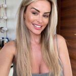 Rhian Sugden Instagram - Just a shameless selfie because I’ve washed my hair, the suns out and I’m THRILLED with the results of my #invisalign - thank you @drzohaibzaman for making me never want to stop smiling ✨ #smile #invisalign #ad #cheese