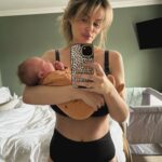 Rhian Sugden Instagram - Last night was a wild ride! 🥹💙 Today is officially his due date! ✨ Look at the size of him! 😍How he fit in there I have no idea! Women’s bodies are so incredible! Int milk brilliant. #boymum #ivfsuccess #mumlife #miracleshappen