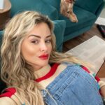 Rhian Sugden Instagram - 𝕱𝖗𝖎𝖉𝖆𝖞 13𝖙𝖍 Halloween weekend imminent 👻👻👻 Hope people realise I’m just casually dressed as Chucky and not an adult toddler… 👹 (halloween themed outfits ALL weekend)