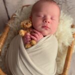 Rhian Sugden Instagram - The CUTEST morning with George getting his pose on like his Mama 💙 @charlottehicksphotography you are AWESOME 😭👶🏻 #babyspam