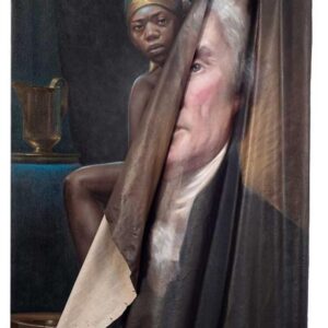 Rhiannon Giddens Instagram - February 7
Titus Kaphar 

Titus Kaphar is a fantastic visual artist who uses his medium to center African American subjects in historical contexts - so many times I have seen a piece of work and go OMG that’s freaking brilliant, who did that? And it’s him.

From a recent Times article:
“Mr. Kaphar, 42, has a profound connection to the forgotten, from the slaves owned by the founding fathers to the ubiquity of African-Americans in the criminal justice system, including his own father. The recipient of a recent MacArthur “genius” award, the artist is challenging racism in a body of strong work that has entered the permanent collections of the Museum of Modern Art, the Brooklyn Museum and the Yale University Art Gallery, and was recently featured at the National Portrait Gallery. Mr. Kaphar is known for appropriating images from American and European art in order to subvert them, cutting them into his canvases to pull back the velvet curtain of history. He wields materials like tar, wire, gold leaf and nails to unearth the past’s inconvenient truths, and to shine a restorative light on those residing in the shadows.”

He’s also bringing the next generation up with him, founding an arts incubator in the center of New Haven, CT.

Check out his work - it’s stunning and thought-provoking...and unflinching, too.

See below, 
Behind the Myth of Benevolence, 2014