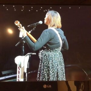Rhiannon Giddens Instagram - Thinking a lot about so many things.  Here’s a home iphone video of the airing of the time that @dickthegentleman, @chancemccoymusic, and i played “He’s Gone (aka Gonna Write Me a Letter)” by fellow North Carolina banjo player Ola Belle Reed, and we just killed it on the @opry.  It was so fun.  The music that was the main well drawn from for commercial country music has always been about cross cultural collaboration.  Maybe after the mainstream accepts that banjo came from black folk and that they were co creators, not merely influencers, we can start focusing on the fact that this music was all made by poor people, no matter the color.

Also, I didn’t have a G-scale banjo with me that day, so I believe Nashville’s own @gruhnguitars leant me a banjo - you can see the tag on it!  A little Minnie Pearl moment.

See the full performance at the link in stories!