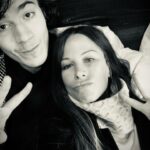 Rhona Mitra Instagram - So proud of this kid for being such a Jedi 💡 Beautiful human…. Wicked little DJ, kindest person and annoyingly brilliant scholar. Love you Flash ⚡️ You give me hope… @amadeus_creative #AuntieTime