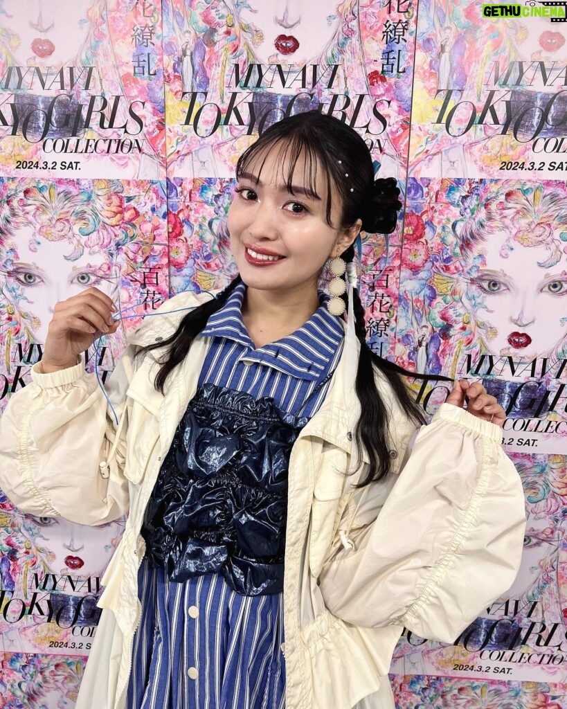 Rie Kitahara Instagram - TGC🩵🪽 ありがとうございました！ 愛知県の豊田市のステージを歩かせていただきました❤️‍🔥 SDGsの取り組みが素敵…3つのRをこれからも意識していかないとですね🙋🏻‍♀️ ランウェイ、緊張したな~…！ 衣装もメイクも素敵でした🩶💙 #tgc #東京ガールズコレクション #豊田市