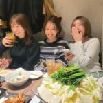 Rie Kitahara Instagram - 🇹🇼🇯🇵 まるちゃんおかえり会❤️‍🔥 #新年快樂🎉🎉🎉