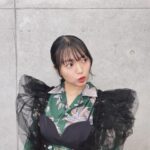 Rie Kitahara Instagram - 💚🖤 @george828 さんメイク💄♡ #make #makeup #hairmake