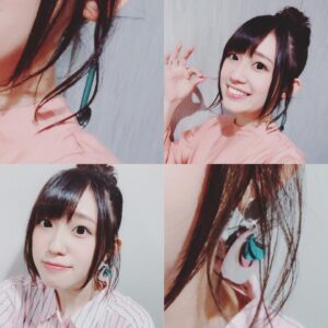 Rie Takahashi Instagram - 📷2018.08.26﻿
﻿
﻿
﻿
第2弾 #りえりー服﻿
『イナズマイレブンフェス2018 日本代表発表会』の﻿
イベントの際の衣装もお気に入りです！﻿
2018年なんだ！懐かしい！﻿
﻿
こちらもスタイリストさんが﻿
ついてくださったのですが、﻿
私の欲望をたくさん取り入れて下さった﻿
コーディネートなんです。﻿
﻿
﻿
﻿
当時この作品で声を担当させていただいたのが、﻿
雷門中マネージャー⚡️神門杏奈ちゃんと﻿
利根川東泉中の選手⚽️坂野上昇くん。﻿
﻿
﻿
💗杏奈ちゃんは、﻿
サーモンピンクのロングヘアがとっても綺麗な、﻿
生徒会長さん。女帝。お顔も綺麗です。﻿
冷たい子のように見えますが、﻿
冷静で、自分の意見をはっきりと持てる、﻿
同じ学校にいたら取り巻きたいって思える子です。﻿
﻿
﻿
制服では1人だけふんわりパフスリーブで、﻿
スカート丈は超ベストofベストの﻿
膝が見えるくらい。﻿
これはお育ちがいい＆個人携帯とかも早めに親御さんに買ってもらえるご家庭だったのではと感じる着こなし。﻿
﻿
﻿
なので、かわいいんだけど、﻿
女子が見てもお洒落！って思うような、﻿
清楚でキュートすぎない感じがいいなぁ。﻿
って思ってました。﻿
あとイナイレマネージャーには﻿
着飾らないけどおしゃれして欲しいと願うオタク高橋李依。
﻿
﻿
﻿
💚対して、坂野上昇くん。﻿
まだイベント時点ではアニメ本編に登場していなくて……でも代表選手に選ばれるから、絶対に衣装にも取り入れたい……！と悩み。﻿
﻿
とっても真っ直ぐで素直で、﻿
やってみます精神の坂野上くんは﻿
元気な短い赤髪が印象的ですが、﻿
このイベントはお披露目というのもあり、﻿
坂野上くんの大切な仲間たちのいる﻿
利根川東泉中のユニフォームカラー﻿
緑色でお願いすることにしました👗👚﻿
﻿
﻿
﻿
（左）昼の部﻿
﻿
ピンクと緑のチェックのパンツなんてあるの！？﻿
まさに今日のためのパンツなのでは。﻿
﻿
ピンクもガーリーすぎないんです。﻿
サーモンピンクなんです。﻿
杏奈ピンクなんです。﻿
足元には杏奈ピンクの毛糸のポンポンがついた、﻿
シルバーのサンダル。買い取りたい。﻿
あー！ブランド聞いておけばよかったー！﻿
﻿
トップスはサテン生地なので、﻿
夏のイベントでしたが、冷房の効いている室内。﻿
すごく快適に過ごせました☺👏🏻﻿
﻿
首周りがかっちりしている分﻿
手首はふんわりと生地が多いブラウス、﻿
色だけでなく杏奈ちゃんみを感じます。﻿
﻿
イヤリングは左右で色違い。スティック。﻿
﻿
﻿
﻿
（右）夜の部﻿
﻿
スカートならシャツよね！﻿
甘×辛！﻿
﻿
昼の部が、﻿
柄の割にパンツスタイルという﻿
甘辛を叶えてくださったので、﻿
夜はシャツで甘すぎないバランスに。﻿
﻿
ピンクのシャツには緑のラインが入っています。﻿
おいおい君も今日のためのシャツだったのかな？﻿
あと選手っぽくてスポーティーで好き。﻿
﻿
イヤリングはパーティー感強め。﻿
反射する大きなスパンコールみたいなイヤリング。﻿
服がシンプルでカジュアルな時は、﻿
小物のチョイスで﻿
華やかさを微調整するのね……。勉強。﻿
﻿
﻿
﻿
この日は本当にこの装備がなかったら﻿
緊張で何一つ記憶が残らなかったと思います。﻿
マジで感謝……🙏🏻ｶﾞﾑｼｬﾗﾗ……﻿
﻿
﻿
﻿
﻿
うっ、今日も長い😭﻿
﻿
日付を文頭に入れたのはみにゃの真似。﻿
﻿
﻿
#声優 #高橋李依 #りえりー服﻿
#イナズマイレブンフェス﻿
#イナズマイレブンアレスの天秤﻿
#イナズマイレブンオリオンの刻印﻿
#イベント衣装