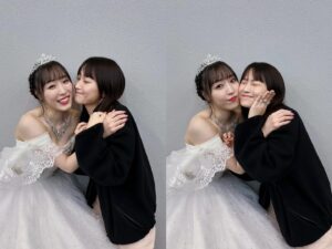 Riho Sayashi Instagram - ふくちゃん、13年間本当にお疲れ様でした。
信じられないくらいに綺麗だったよ。かっこよかった。
ふくちゃんが繋いで築いた愛がこの瞬間をつくったんだなぁ。

ありがとう。
ゆっくり休むんだよ。

そして、これからもよろしくね。
大好き🩷