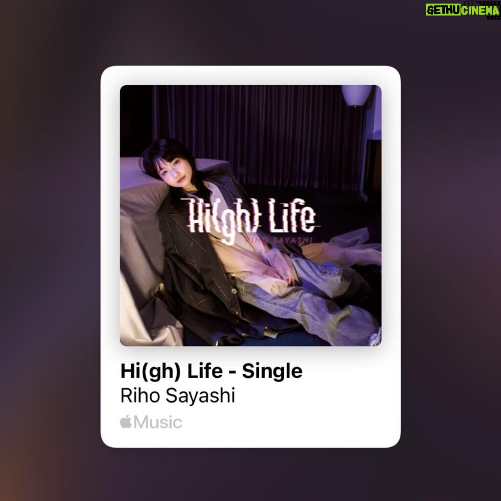 Riho Sayashi Instagram - Hi(gh) Life is now available❤️‍🔥 Hi(gh) Life 配信開始しました。 音と私の声が皆さんの心にぴったりじんわり、 出来たらいいな。 是非聴いて、感想聞かせてください。 夜にはライブver.のMusic Videoも公開予定です。 Track2のalchemyを歌わせて頂いてる&出演中の ドラマ『推しを召し上がれ』は、 本日深夜1時〜第4話放送です^ ^ Credits: Hi(gh) Life @______yacco @shinta.178.210 alchemy -Special ver.- @masatomi_ @nenashi_music Melt & Simply Me mush up @parkgolf1 @yoriko728
