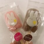 Rikako Aida Instagram - YouTubeで見つけてからずっと食べたかったやつ🐰🌕 優しいおもちのお菓子。 あまりの美味しさにびっくり、、今度現場の差し入れにしてみよう。 #お餅バー #ライスキャンディー