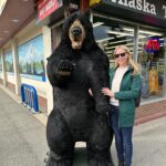 Riki Lindhome Instagram - Alaska at night ☀️🐻🏔️