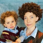 Riki Lindhome Instagram - Brennan and Dale. #stepbrothers #halloween 🎃
