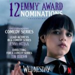 Riki Lindhome Instagram - Very cool to be a part of something like this 🖤 @wednesdaynetflix @jennaortega @timburton @miles_millar @goughalfred #wednesday #twosnaps