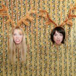 Riki Lindhome Instagram - #tbt Taxidermy cosplay 🦌 @katemicucci @elisabeth.caren