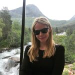 Riki Lindhome Instagram - Just realized why that “Swedish” hotel from Succession looked familiar. It’s in Norway but it was so pretty💕🏩🌲