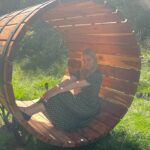 Riki Lindhome Instagram - Just hanging out in a yard barrel 🛢️