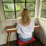 Riki Lindhome Instagram - I started taking piano lessons a few months ago. I was an okay player but I skipped all the basics (bass clef, etc). It’s weird how we stop learning new things as adults and feels good to make the space for it. 🎹 #piano #keyboard #pianolessons