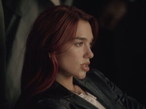 Rina Yang Instagram - Training Season for @dualipa 🌪️🫖
Dir @vincenthaycock 
Prod @whitjack @somesuchandco 
great to reunite with u guys 🤓🫶 xx
—————-
Director @vincenthaycock
Production Company @somesuchandco Director of Photography @the_rinayang
Producer @whitjack
UK Executive Producer @tantashtan
US Executive Producer @iamallimaxwell
UK Head of Production Georgina Fillmore
Director MV Rep @freeagentuk
Commissioner @theresaadebiyi
Management Radical22
Manager Dugi Lipa
Day-to-day Manager Sofia Gold
Warner Marketing Director Lottie Llewellyn
Marketing Director@quart3y
Producer Pete Abbott
EA Maisy Nicholson
PA oliviagmoss
Production Supervisor @mernk
Production Coordinator @wecantfindemily
1st AD @itsjustkennytaylor
2nd AD @rybread6
2nd 2nd AD @codithecoyote

1st AC @mattbrew
2nd AC James Jermyn
Lead Tech @cdtechnocrane
CLT @warrenpurfoy
Key Grip @rudykey
Editor Vincent Haycock
Editor Assistant Julie Levy @ Cabin Edit Colorist @dantegiani @ethos_studio
VFX Company @goldenchild_la
Sound @tomaspal

Artist Choreographer @charmladonna
Artist Choreographer Assist @sharon.june
Artist Styling @lorenzoposocco
Artist Styling Assist @raeannhayden
Artist Hair @peterluxhair
Artist Makeup @samvissermakeup
Stand In @sammileejayne
Artist Nail Tech @kimkimnails
Cast Choreographer @ryan.heffington
Cast Choreographer Assist @ryanmarkspencer
Production Designer @spiritoftheunicorn
Art Coordinator @cfsteidle
Assistant Art Coordinator Elie @cfsteidle
Assistant Art Director @kyle.kinsella
Stunt Rigger @buddysosthand

Costume Designer @neverhavetotweet 1st Assistant Customer @number.1.crush
Key Hair @tilomai.hill
1st Hair Stacy Gonzalez
Key Makeup @lisadempseymakeup
1st Makeup @juliehasit
BTS @amitybloc
BTS Stills elizabethmiranda
BTS Motion @aysiamarotta
Casting @danbellcasting