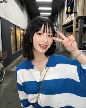 Rinne Yoshida Instagram - 青いよん