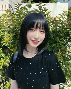 Rinne Yoshida Instagram - イメチェンした
姫カットした
うれしい！！！！！！！