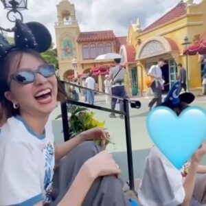 Riria Kojima Instagram - 🐭🩵🏰

パルパルしてきたよ