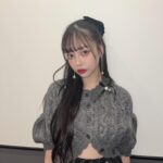 Risa Nakamura Instagram – bisの配信番組のときの私服衣装。
リボン×パール×ビジュー
好きなものを詰め込んだ👽
