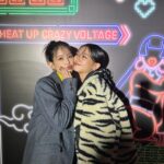 Risa Watanabe Instagram - SLYのステージで一緒だった天ちゃんと👶🏻💙
