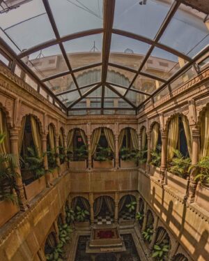 Rishina Kandhari Instagram - The sheer beauty of the palace of illusion #Brijramapalace varanasi . #banaras #gangaghat #brijramavaranasi #luxurylifestyle  #heritageproperty #luxlife